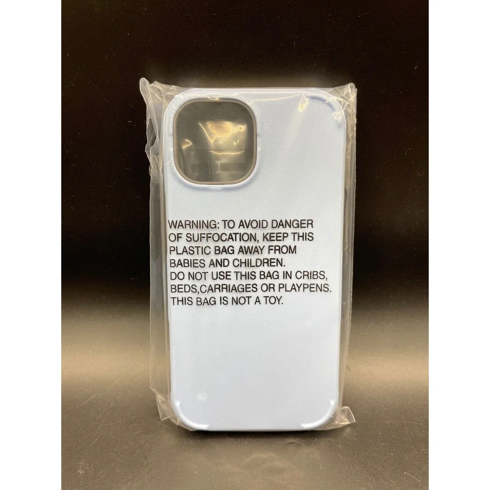 Team Luxury Phoenix Shield iPhone 15 Case Sky Blue Gray Ultra Impact Resist NEW